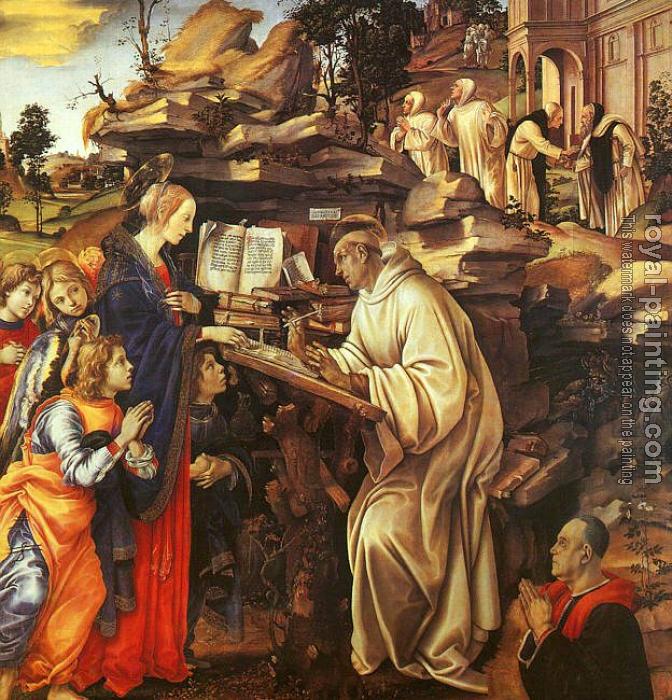 Filippino Lippi : The Vision of St Bernard